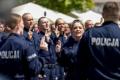 Policjanci podczas obchodów. 