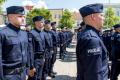 Policjanci podczas obchodów. 