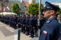 Policjanci podczas obchodów. 