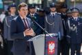 Policjanci podczas obchodów. 