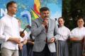 Uczestnicy konferencji prasowej. 