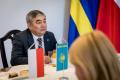 Wicemarszałek Leszek Pietraszek spotkał się z JE Ambasadorem Kazachstanu w Polsce Nurlanem Zhalgasbayev’em 