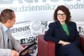 Debata w redakcji Dziennika Zachodniego. 