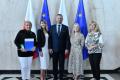  Wręczenie listów gratulacyjnych. fot. Patryk Pyrlik / UMWS 