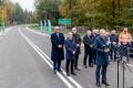 Konferencja prasowa przy DW 408. 