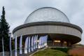 Studio radiowe w Planetarium Śląskim. 