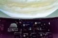 Studio radiowe w Planetarium Śląskim. 