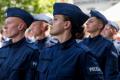 Policjanci podczas obchodów Święta Policji. 