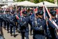 Policjanci podczas obchodów Święta Policji. 