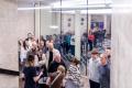 Studio radiowe wraz z publicznością w Planetarium Śląskim. 