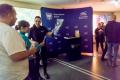 Studio radiowe wraz z publicznością w Planetarium Śląskim. 
