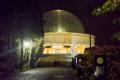 Studio radiowe wraz z publicznością w Planetarium Śląskim. 
