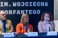 Konferencja prasowa w łaźni Gwarek Muzeum Śląskiego . 