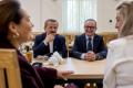 Uczestnicy uroczystości. 