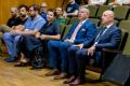 Uczestnicy konferencji prasowej. 
