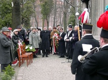  Odsłonięciu towarzyszyła melodia orkiesty górniczej 