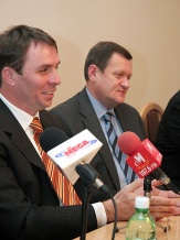  Konferencja prasowa po spotkaniu w Urzędzie Marszałkowskim 