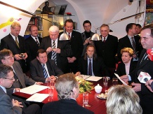 Prezydent Vaclav Havel spotkał się z członkami kapituły w Pradze 