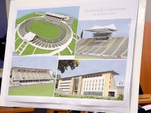  Podczas spotkania przedstawiono projekt modernizacji stadionu 