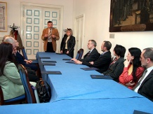  Spotkanie odbył się w Sali Błękitnej Gmachu Sejmu Śląskiego 