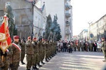  Kompania reprezentacyjna Wojska Polskiego oddała salwę honorową na cześć Żołnierzy Wyklętych 