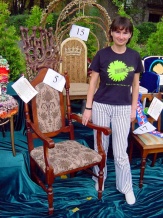  Krzesło marszałka Michała Czarskiego zakupiła pani Monika Paca – współwłaścicielka galerii Szyb Wilson 