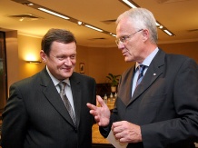  Premier Jürgen Rüttgers i marszałek Michał Czarski rozmawiali o rozwoju współpracy między regionami 