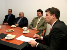  Forum poprzedziło spotkanie wicemarszałka Jana Greli z delegacją z okręgu Suceava. 