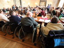  Spotkanie zgromadziło wiele osób niepełnosprawnych 