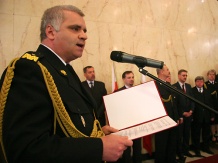  Gospodarzem uroczystości był śląski komendant PSP Janusz Skulich 