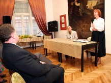  Uroczystość prowadziła dyrektor Wydziału Kultury Urzędu Marszałkowskiego Łucja Ginko. 