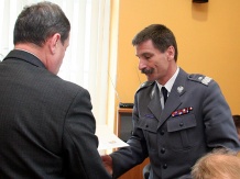  Nominację do WRBRD z rąk Marszałka Michała Czarskiego otrzymuje Komendant Wojewódzki Policji w Katowicach Kazimierz Szwajcowski. 