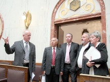  Goście z Suczawy zwiedzili Salę Sejmu Śląskiego 