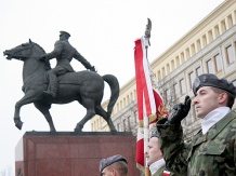  Główne uroczystości rocznicowe odbyły się pod Pomnikiem Marszałka Józefa Piłsudskiego w Katowicach 