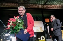  Nagrodę publiczności w imieniu reżyserki odebrał Cezary Niedziółka - zastępca dyrektora i kierownik literacki Teatru Wybrzeże 