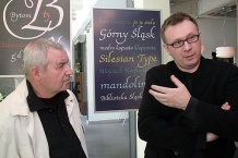  Henryk Sakwerda (z lewej) i Artur Frankowski - autorzy Silesiany 