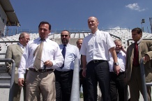  Delegacja na Stadionie Śląskim w Chorzowie 