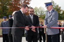  W otwarciu miasteczka udział wzięli Wojewoda Śląski, Marszałek oraz Komendant Wojewódzki Policji 