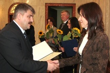  Nagrody wręczył członek Zarządu Marian Ormaniec. 