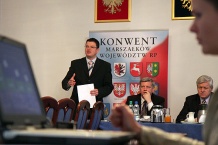  Dane nt. rynku pracy przedstawił dyrektor WUP Przemysław Koperski. 