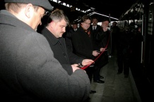  W uroczystości uruchomienia linii uczestniczył wicemarszałek Marian Ormaniec 
