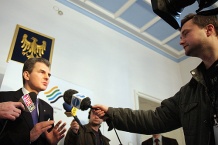  Marszałek Bogusław Śmigielski mówił o szansach organizacji rozgrywek EURO 2012 w województwie 