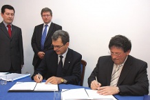 Podpisanie porozumienia o dalszej współpracy obu regionów 