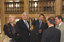 Goście zwiedzili Gmach Sejmu Śląskiego 