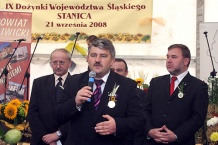  Wicemarszałek Marian Ormaniec mówił o pomoc unijnej jaka trafia na obszary wiejskie Województwa Śląskiego 