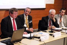  W panelu wzięli udział m.in. posłowie do Parlamentu Europejskiego Jan Olbrycht i Lambert van Nistelrooij. 