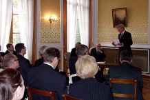  Posiedzenie Komitetu Regionów poprzedziło spotkanie delegacji polskiej ze Sławomirem Czarlewskim, Ambasadorem Nadzwyczajnym i Pełnomocnym Rzeczypospolitej Polskiej w Królestwie Belgii 