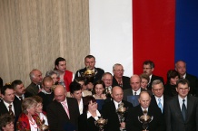  Podczas Forum Marszałek Województwa Bogusław Śmigielski wręczył nagrody w konkursie Piękna Wieś 