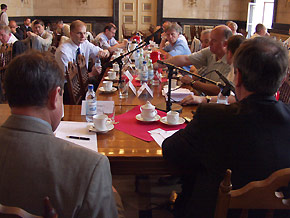  Posiedzenie Wojewódzkiej Komisji Dialogu Społecznego w Gmach Sejmu Śląskiego 