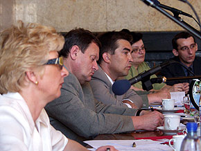  Od lewej Wicewojewoda Teresa Randak oraz Marszałek Michał Czarski 